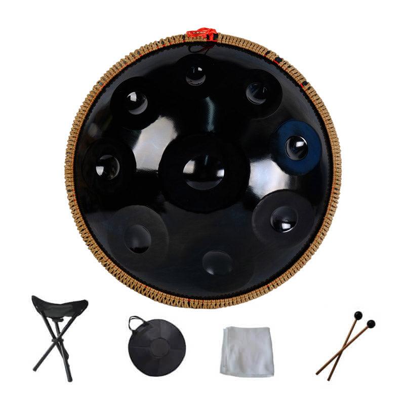 Lighteme 22 Inches 9 Notes D Minor Stainleacss Steel Handpan Drum With Rope