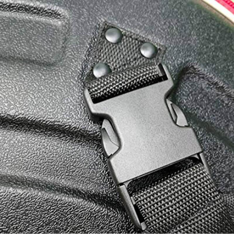 Sac à dos à coque rigide en ABS Lighteme pour tambours Handpan de 22 pouces