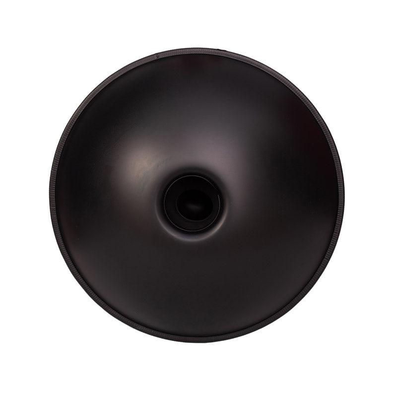 Lighteme High-end Nitride Steel Handmade Hand Pan Drum 22 Inches 10 Tones Kurd Scale D Minor, Available in 440 Hz