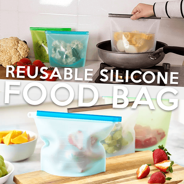 Sac alimentaire réutilisable en silicone Lighteme (4 couleurs)