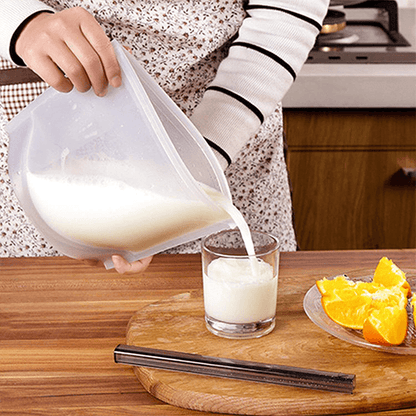 Sac alimentaire réutilisable en silicone Lighteme (4 couleurs)