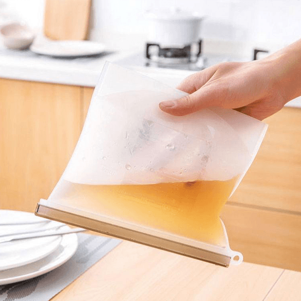 Sac alimentaire réutilisable en silicone Lighteme (4 couleurs)