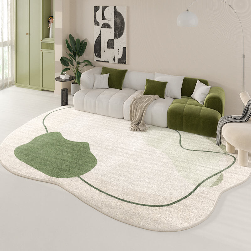Tapis décoratif Lighteme Green Line