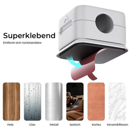 Organisateur de rangement de câbles magnétiques Lighteme (6 pièces) 