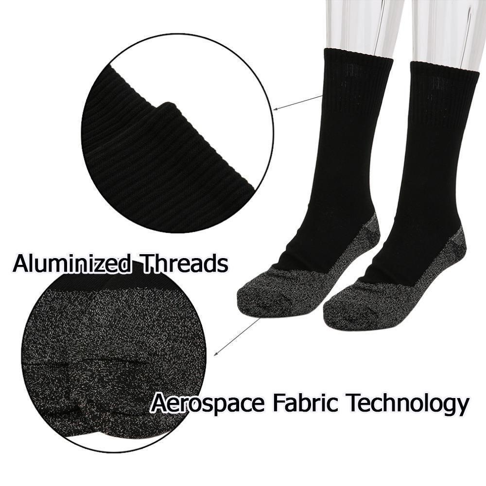 Lighteme Winter 35 Below Aluminized Insulation Fibers Heat Socks