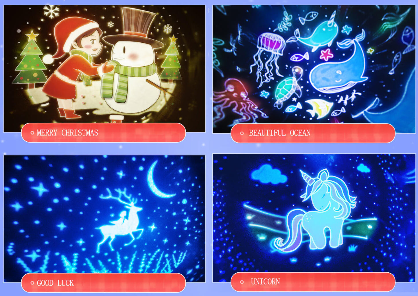 Lampe de projecteur Lighteme Carousel