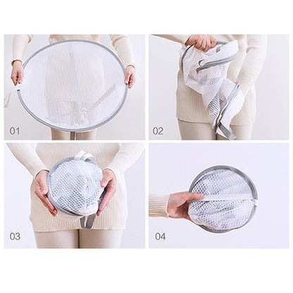 Lighteme Wäscheständer aus gefaltetem Netzgewebe (10 Ausführungen)