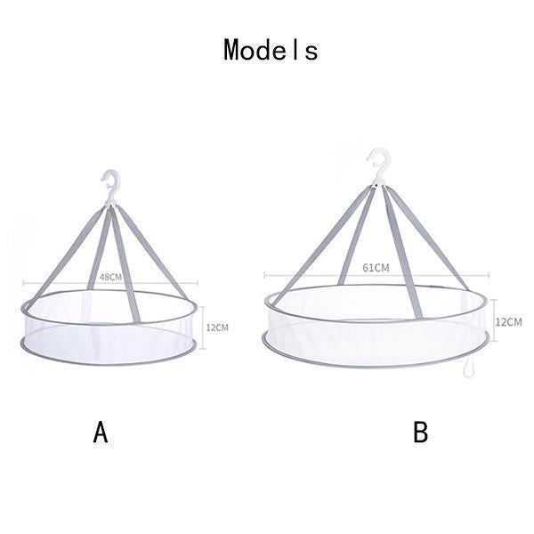 Lighteme Wäscheständer aus gefaltetem Netzgewebe (10 Ausführungen)