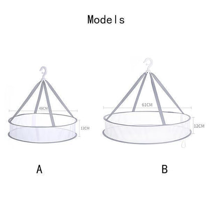 Lighteme Wäscheständer aus gefaltetem Netzgewebe (10 Ausführungen)