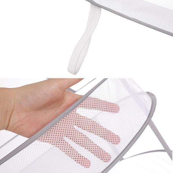 Lighteme Wäscheständer aus gefaltetem Netzgewebe (10 Ausführungen)