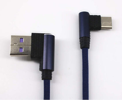 Ihrtrade Titan Unbreakable 90 Degree Plug Fast Charging Cable (Include 2PCS & 3PCS)