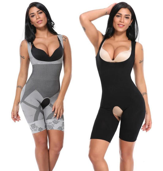 Lighteme Slimming Bodysuit - Full Body Shaper with Butt Lifter - Easy Bathroom Access