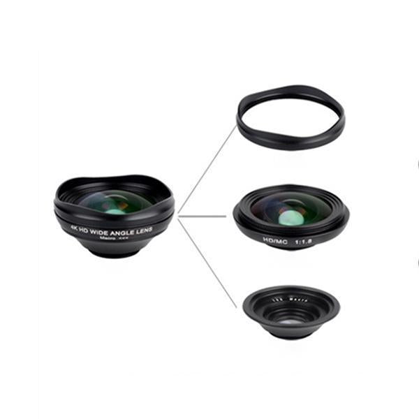 Objectif pour appareil photo de téléphone Lighteme Pro (2 couleurs et 2 types)