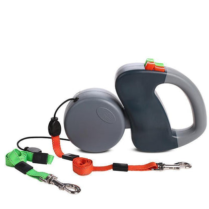 Laisse Lighteme pour deux chiens (3 couleurs)