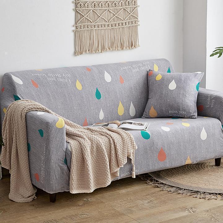 Ihrtrade Colorful High Quality Stretchable Elastic Sofa Cover (19 Colors)