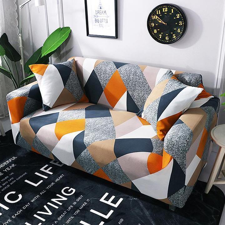Ihrtrade Colorful High Quality Stretchable Elastic Sofa Cover (19 Colors)