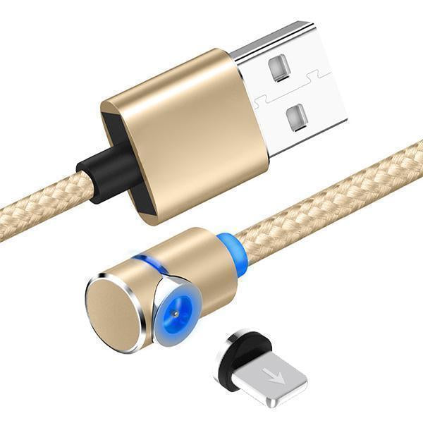 Ihrtrade 360° Magnetic Charging Cable For Apple / Micro-USB / USB-C (4 colors & 3 models)