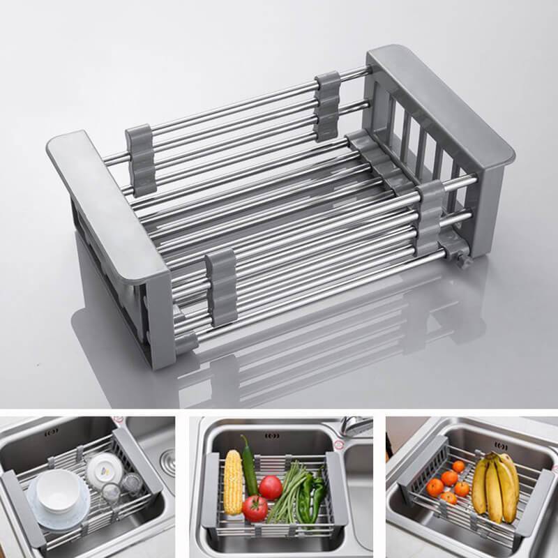 Ihrtrade Kitchen Retractable Drainer Rack