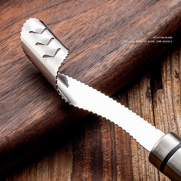 Évidoir à piments Lighteme en acier inoxydable