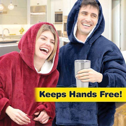 Lighteme Fleece-Kapuzenjacke (2 Farben)