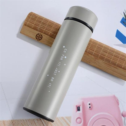 Bouteille d'eau Lighteme avec affichage LED de la température (5 couleurs)