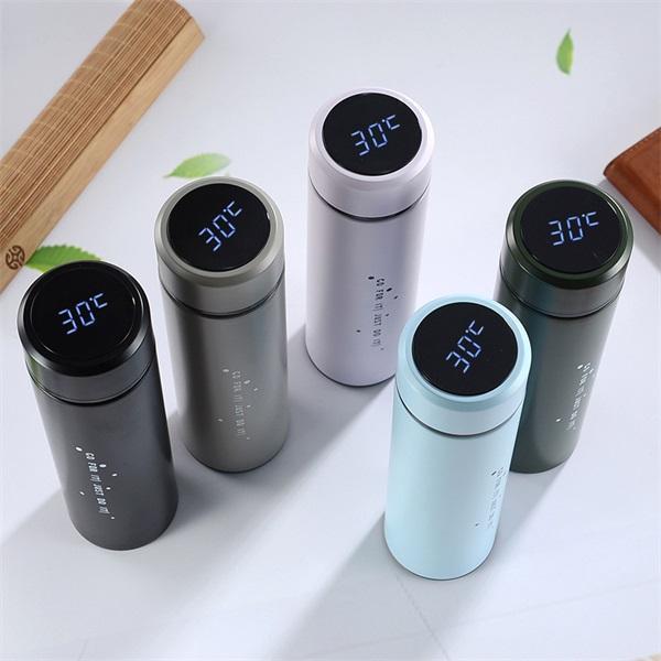 Bouteille d'eau Lighteme avec affichage LED de la température (5 couleurs)