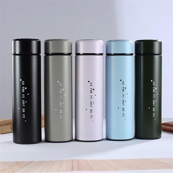 Bouteille d'eau Lighteme avec affichage LED de la température (5 couleurs)