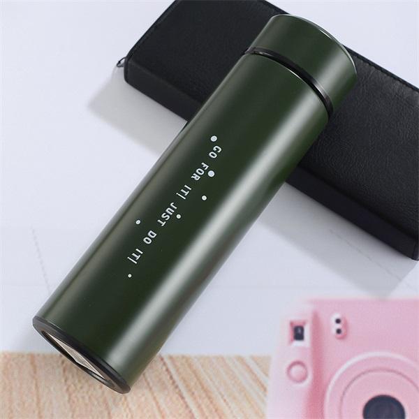 Bouteille d'eau Lighteme avec affichage LED de la température (5 couleurs)