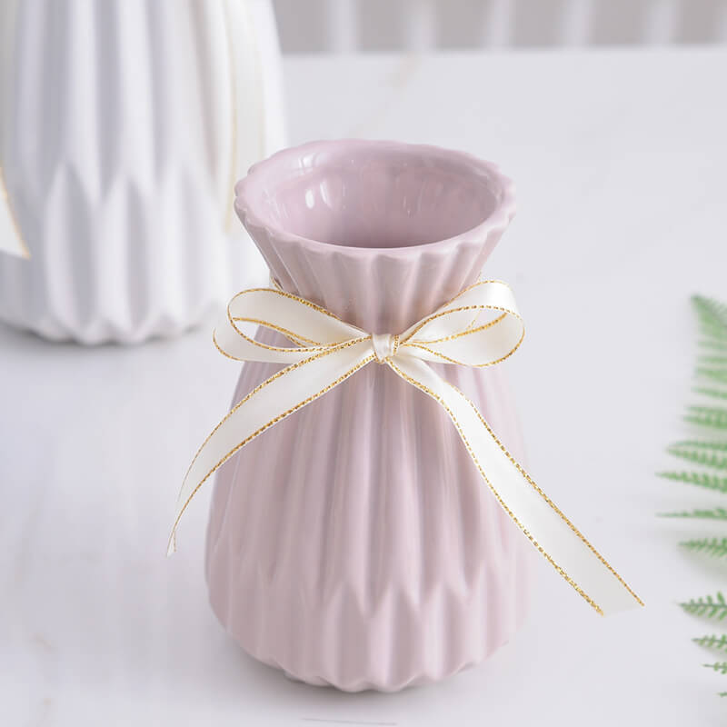 Lighteme Fashion Weiße Porzellanvase