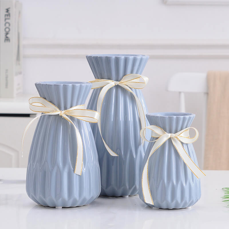 Lighteme Fashion Weiße Porzellanvase