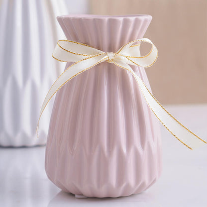 Lighteme Fashion Weiße Porzellanvase