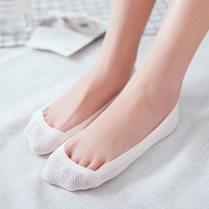 Lighteme Atmungsaktive, bequeme Socken aus Eisseide (4er-Set) (5 Farben)