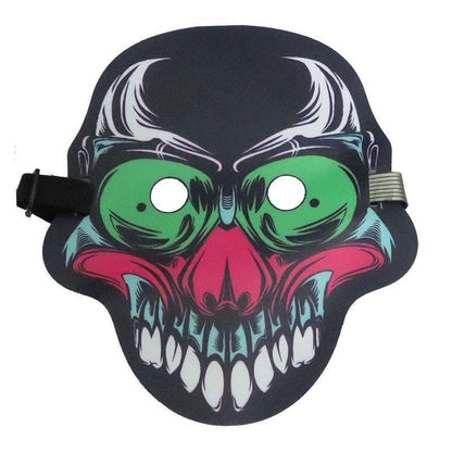 Ihrtrade Voice-activated Halloween Scary Mask (20 Types)