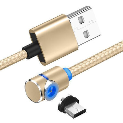 Ihrtrade 360° Magnetic Charging Cable For Apple / Micro-USB / USB-C (4 colors & 3 models)