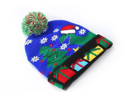 Ihrtrade Christmas LED Beanies
