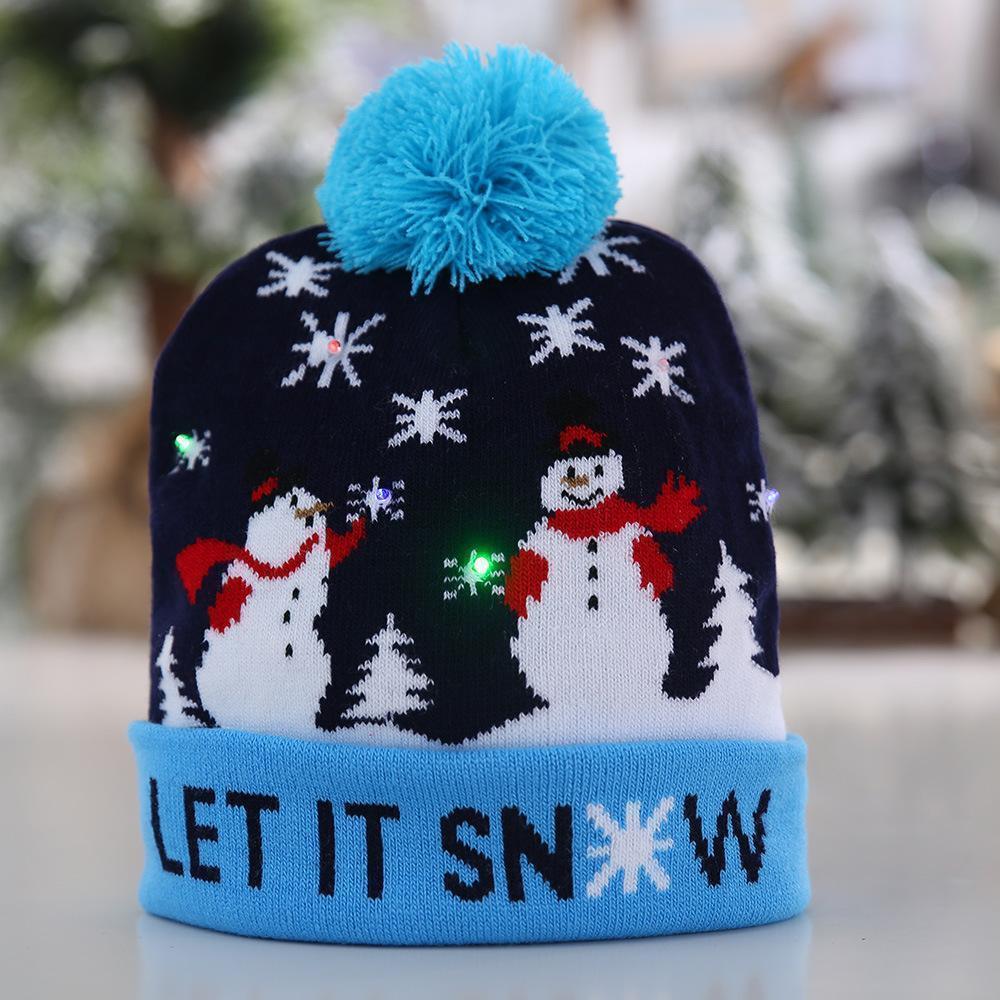 Ihrtrade Christmas LED Beanies