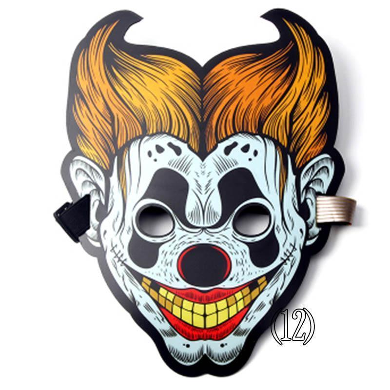 Ihrtrade Voice-activated Halloween Scary Mask (20 Types)