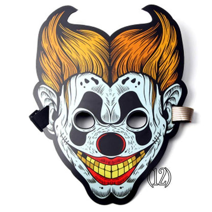 Ihrtrade Voice-activated Halloween Scary Mask (20 Types)