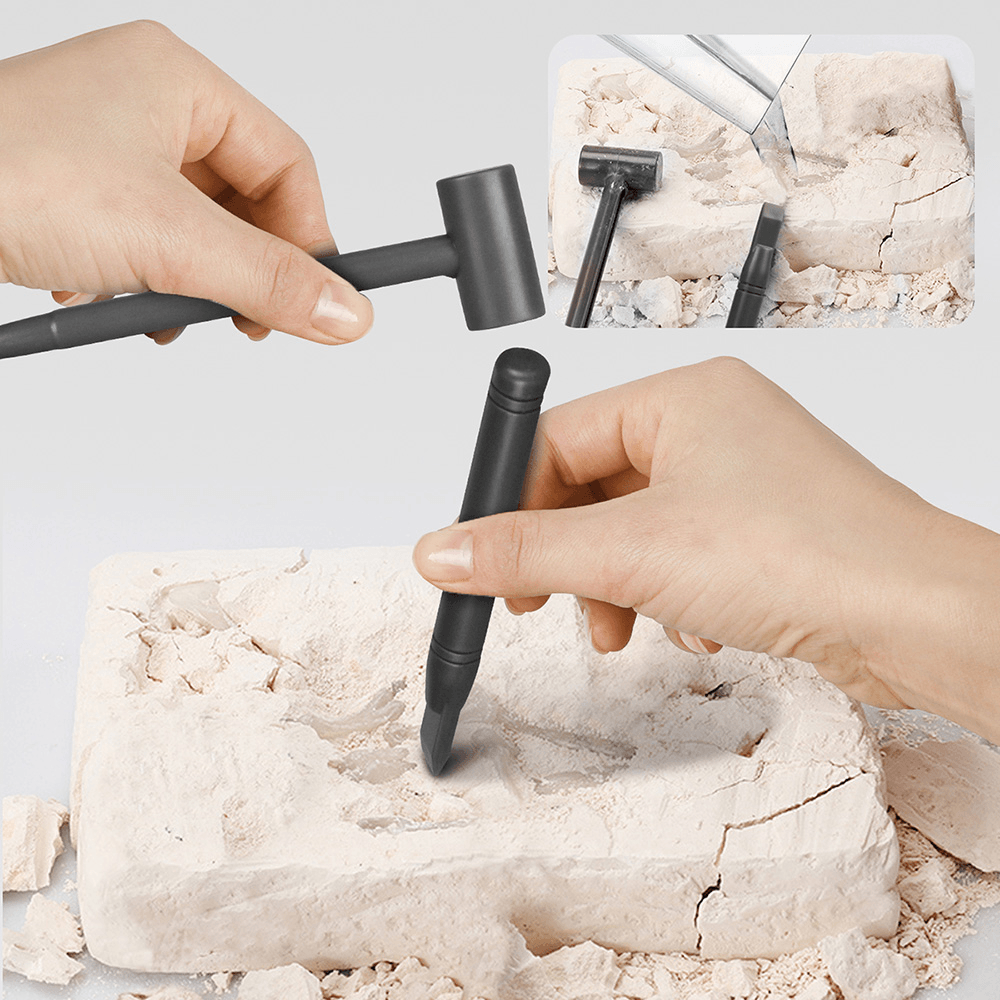 Kit de fouille de fossiles de dinosaures Lighteme pour enfants - Ensemble complet