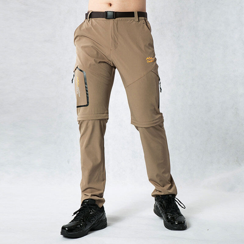 Pantalon et short d'extérieur à séchage rapide Lighteme - Pantalon de randonnée extensible avec deux sections détachables