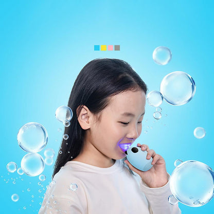 IHRnia Kids Cute Cartoon U-Shaped Electric Automatic Toothbrush,Colored Contact Lenses