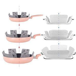 Tapis de protection Lighteme pour fond de poêle contre la chaleur