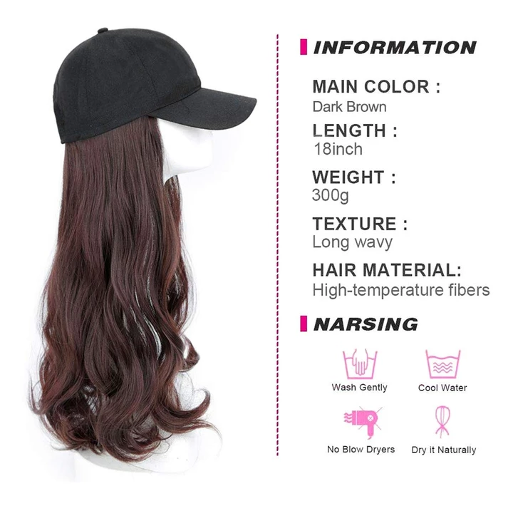 Bonnet pour perruque Lighteme (longue/courte) (4 couleurs et 5 types)