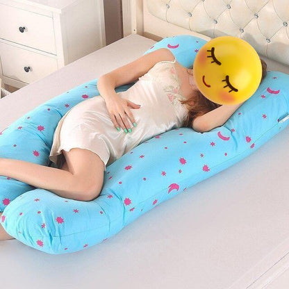 Lighteme Schwangerschaftskissen, Stillkissen, U-förmiges Körperkissen für Schwangere