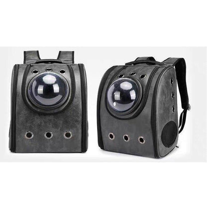 Lighteme PU Rucksack Raumkapsel Kleine Katze tragen (4 Farben)