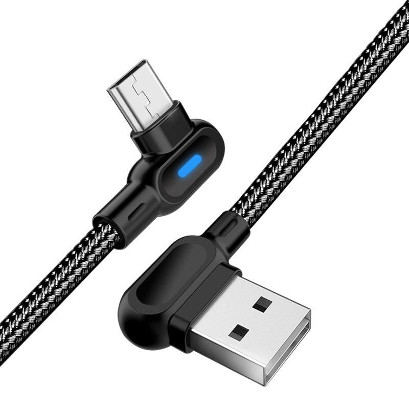Ihrtrade Titan Unbreakable 90 Degree Plug Fast Charging Cable (Include 2PCS & 3PCS)