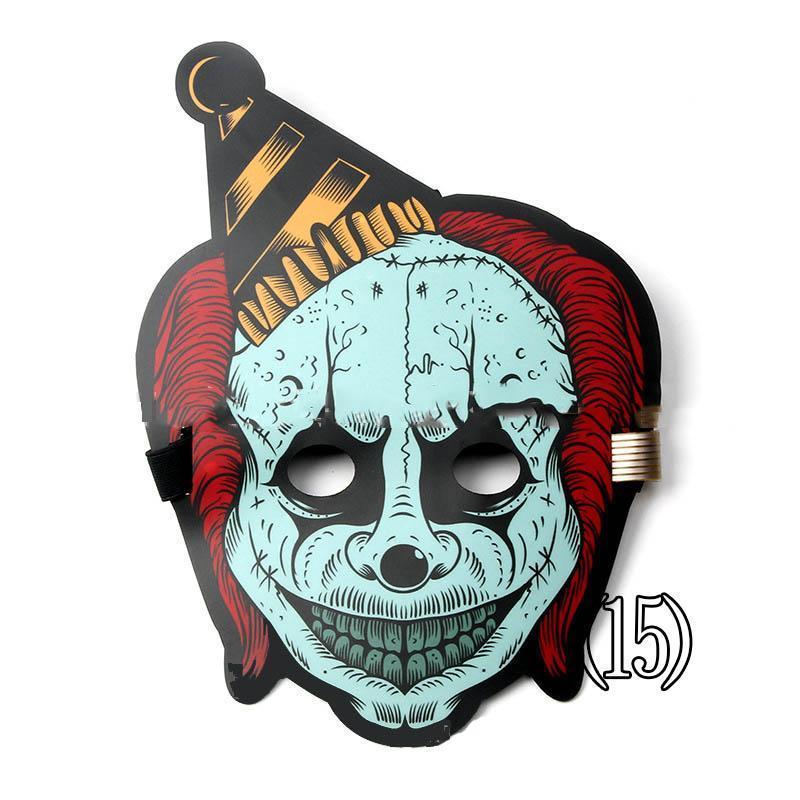 Ihrtrade Voice-activated Halloween Scary Mask (20 Types)