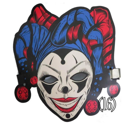 Ihrtrade Voice-activated Halloween Scary Mask (20 Types)