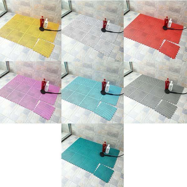 Tapis de salle de bain antidérapant Lighteme (7 couleurs)