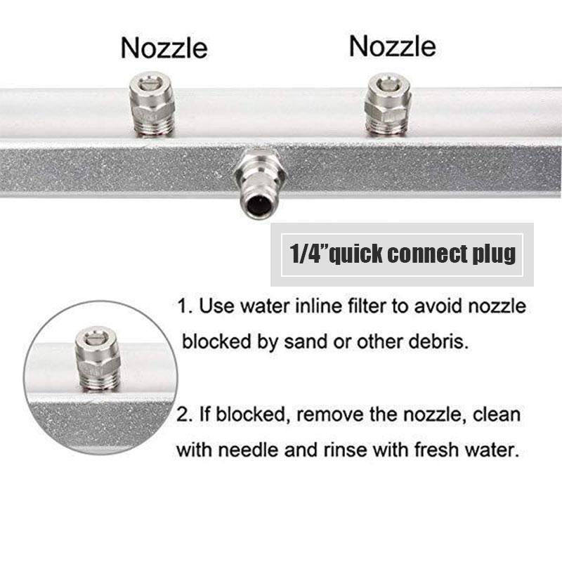 Lighteme Automobile Chassis Cleaning And Road Cleaning Nozzle